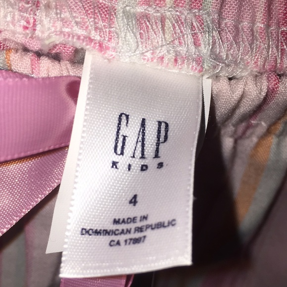 Gap Kids Dreamer Girls PJ Pajama Set Size 4 + Slippers Size 10/11 - Picture 9 of 15